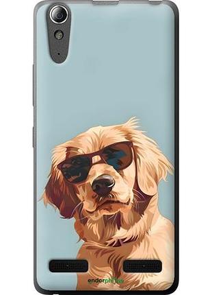 Чохол на lenovo a6000 пес в окулярах