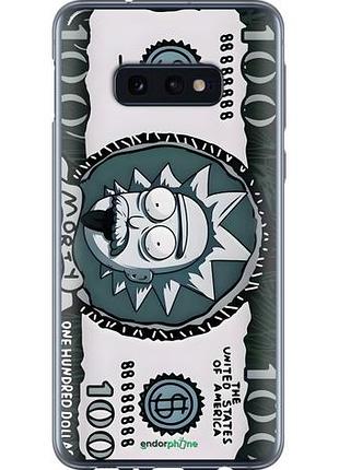 Чехол на samsung galaxy s10e рик 100 самсунг с10e