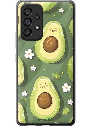 Чехол на samsung galaxy a53 a536e авокадо самсунг а53 а536е