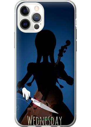 Чехол на iphone 12 pro wednesday "5515u-2052-10746"