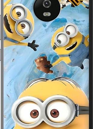 Чехол на motorola moto g5 миньоны моторола мото г5