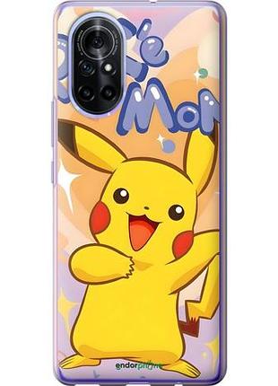 Чехол на huawei nova 8 пикачу хуавей нова 8