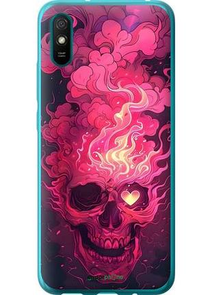 Чехол на xiaomi redmi 9a череп арт сяоми редми 9а