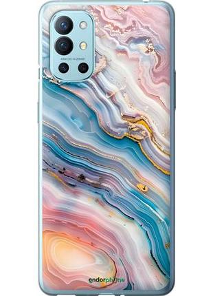 Чохол на oneplus 9r мармур красивий