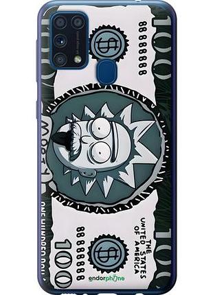 Чехол на samsung galaxy m31 m315f рик 100 самсунг м31 м315ф