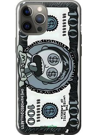 Чехол на iphone 12 pro max морти 100 айфон 12 про макс