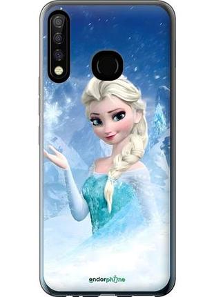 Чехол на tecno camon 12 cc7 эльза текно камон 12 сс7