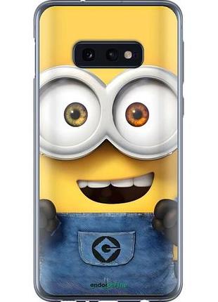 Чехол на samsung galaxy s10e миньон самсунг с10e
