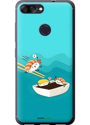 Чехол на asus zenfone max plus m1 zb570tl суши