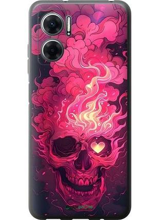 Чехол на xiaomi redmi note 11e череп арт сяоми редми ноут 11е