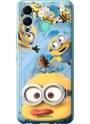 Чехол на infinix hot 12 play миньоны инфикс хот 12 плей