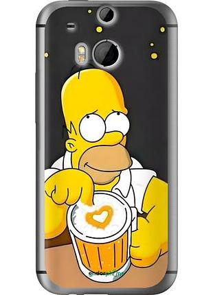 Чехол на htc one m8 гомер пиво хтс ван м8
