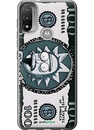 Чехол на motorola e20 рик 100 моторола е20
