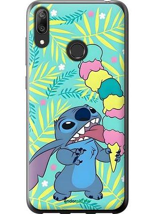 Чехол на huawei y7 2019 стич хуавей у7 2019