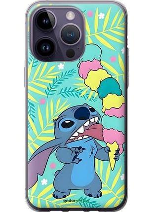 Чехол на iphone 14 pro max стич