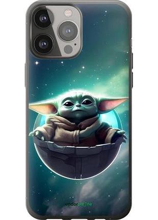 Чехол на iphone 13 pro max малыш йода, грогу айфон 13 про макс