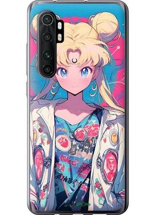 Чехол на xiaomi mi note 10 lite сейлор мун 2