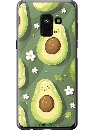 Чехол на samsung galaxy a8 2018 a530f авокадо