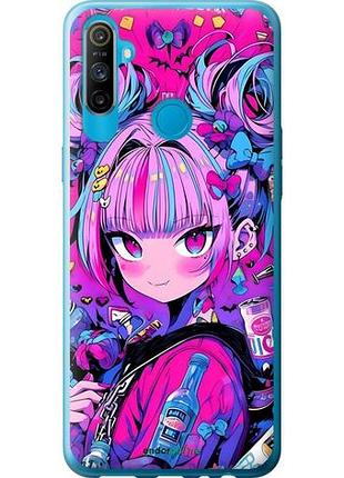 Чехол на realme c3 аниме милаха риалми с3