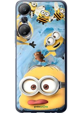 Чехол на infinix hot 20 миньоны инфикс хот 20