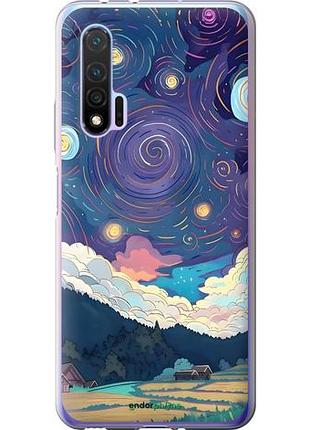 Чехол на huawei nova 6 креатинвый арт хуавей нова 6