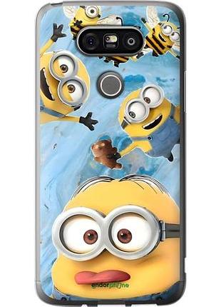 Чехол на lg g5 h860 миньоны лг г5 х860