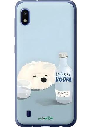 Чехол на samsung galaxy a10 2019 a105f пес водка самсунг а10 2019 а105ф