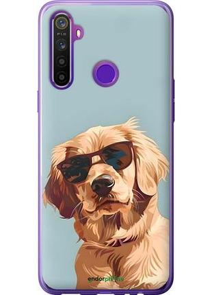 Чохол на realme 6i пес в окулярах