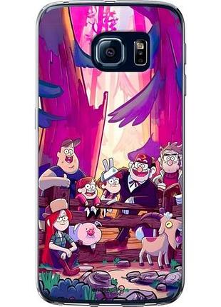 Чехол на samsung galaxy s6 edge g925f гравити фолз самсунг с6 эдж г925ф