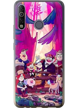 Чехол на tecno camon 12 air cc6 гравити фолз текно камон 12 аир сс6