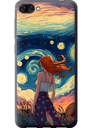 Чехол на asus zenfone 4 max zc520kl девушка арт асус зенфон 4 макс зс520кл