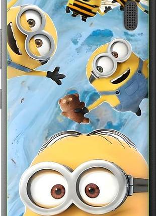 Чехол на lenovo a7000 миньоны