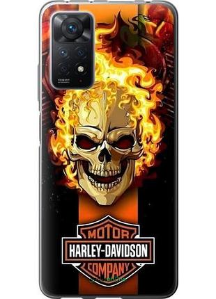Чехол на xiaomi redmi note 11 pro харлей девидсон сяоми редми ноут 11 про