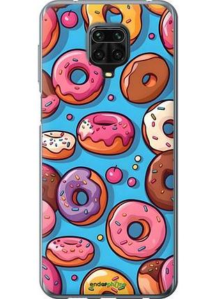 Чохол на xiaomi redmi note 9s пончики
