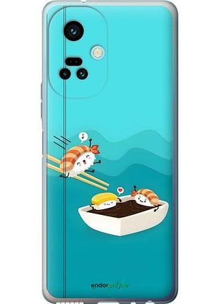 Чехол на tecno camon 19 pro (ci8n) суши текно камон 19 про (си8n)
