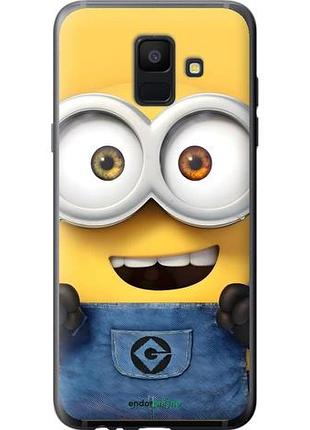 Чехол на samsung galaxy a6 2018 миньон самсунг а6 2018