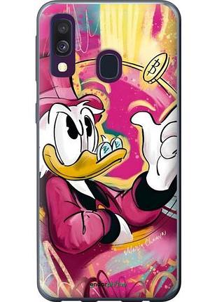 Чехол на samsung galaxy a40 2019 a405f скрудж макдак самсунг а40 2019 а405ф