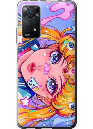 Чехол на xiaomi redmi note 11 pro сейлор мун 4 сяоми редми ноут 11 про