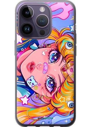 Чохол на iphone 14 pro сейлор мун 4