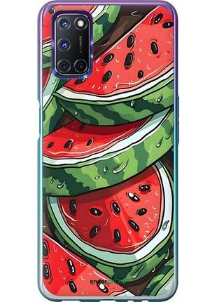 Чехол на oppo a72 арбуз оппо а72