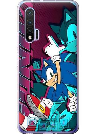 Чехол на huawei nova 6 соник sonic хуавей нова 6