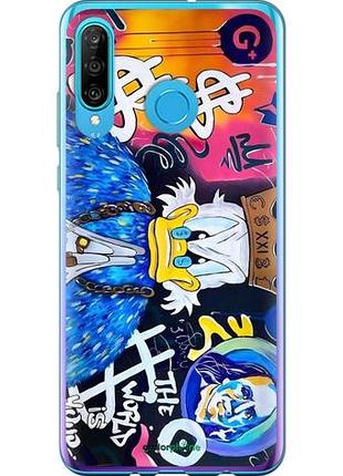 Чехол на huawei p30 lite скрудж макдак 2 хуавей п30 лайт2