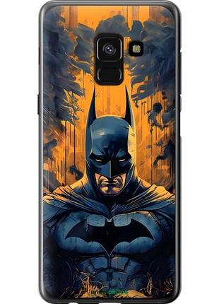 Чехол на samsung galaxy a8 2018 a530f бетмен, batman самсунг а8 2018 а530ф