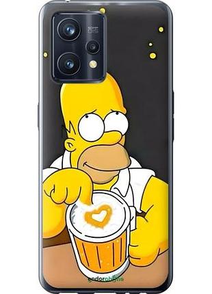 Чехол на realme 9 гомер пиво риалми 9