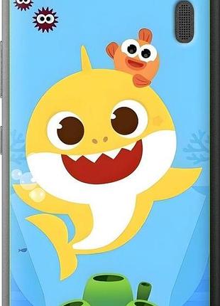 Чехол на lenovo k3 note k50-t5 бейби шарк леново к3 ноут к50-т5