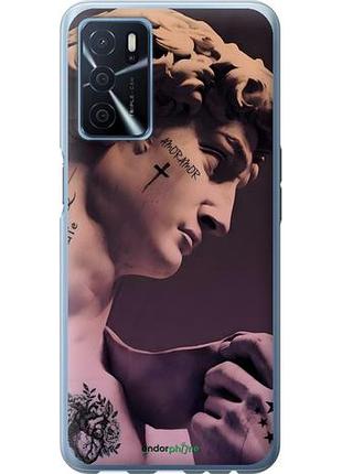 Чехол на oppo a16 давид тату оппо а16