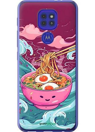 Чехол на motorola g9 play рамен моторола г9 плей