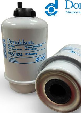 Топливный фильтр donaldson p551434 (v836867591 / 84269163 / 836867233 / wk8165 / bf9839-d / fs19973 / sn70263 / 32007067)