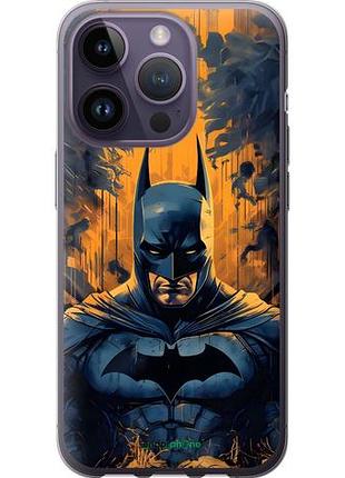 Чехол на iphone 14 pro бетмен, batman айфон 14 про