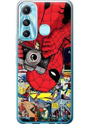 Чехол на infinix hot 11 человек паук, spiderman 2 инфикс хот 11 2